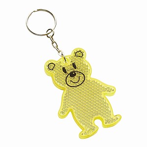 Reflective teddy key ring TEDDY