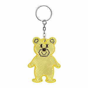 Reflective teddy key ring TEDDY