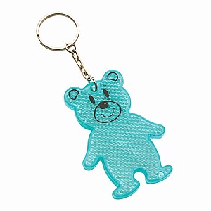Reflective teddy key ring TEDDY