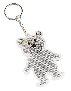 Reflector bear "Teddy",colour white