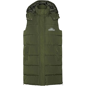 Reine womens insulated bodywarmer, militar green