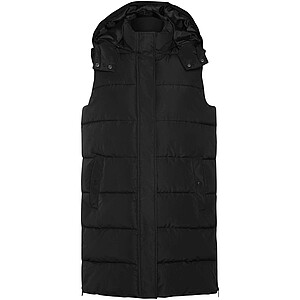 Reine womens insulated bodywarmer, solid black