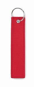Remove before flight key ring, red