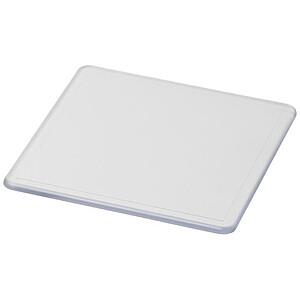 Renzo square plastic coaster