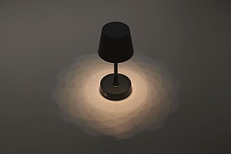 Retractable and rechargeable USB table lamp