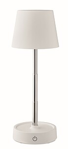 Retractable and rechargeable USB table lamp