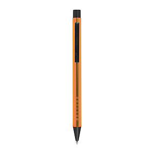 Retractable ballpen made of metal