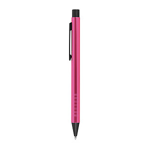 Retractable ballpen made of metal
