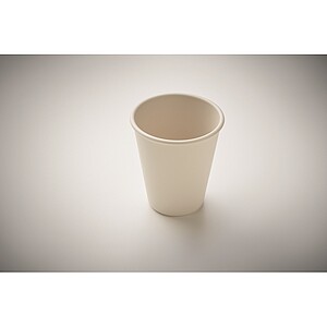 Reusable PLA single wall cup, beige