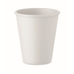 Reusable PLA single wall cup, white