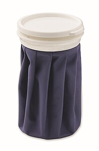 Reusable polyester ice pack, blue