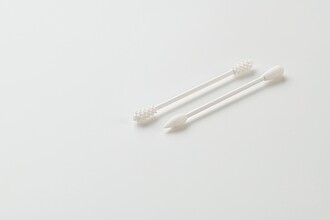 Reusable swabs set, beige