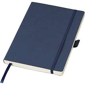 Revello A5 soft cover notebook, dark blue