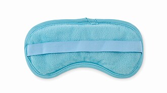 Reversible cooling eye mask, baby blue