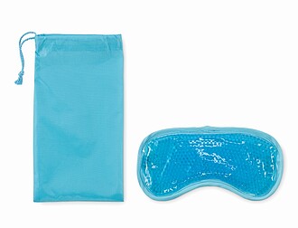 Reversible cooling eye mask, baby blue