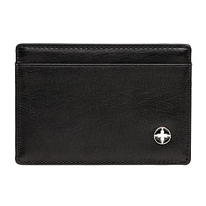 RFID anti-skimming card holder, black