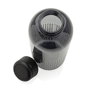 Ripple RCS RPET Leakproof water bottle with handle 750ML, black
