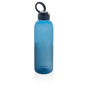 Ripple RCS RPET Leakproof water bottle with handle 750ML, navy blue