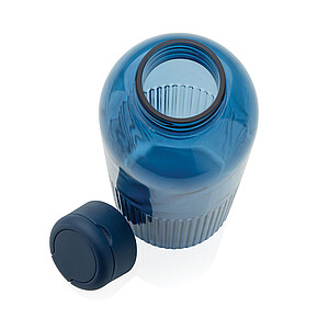 Ripple RCS RPET Leakproof water bottle with handle 750ML, navy blue