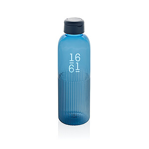 Ripple RCS RPET Leakproof water bottle with handle 750ML, navy blue