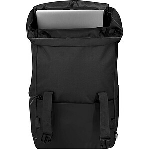 Roam GRS recycled modular backpack, solid black