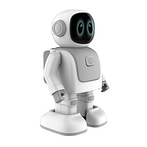 Robert the dancing robot speaker, white