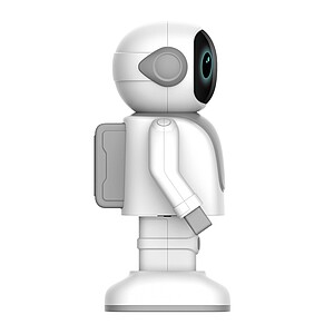 Robert the dancing robot speaker, white