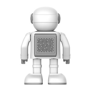 Robert the dancing robot speaker, white