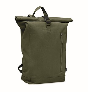 Roll top backpack 390 gr/m2, army Green
