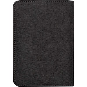 Ross GRS RPET RFID passport holder, heather charcoal