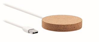 Round wireless charging pad