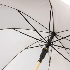 rPET 190T automatic golf umbrella Milan, beige