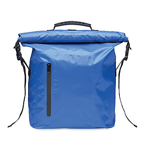 RPET 210D polyester waterproof rolltop backpack