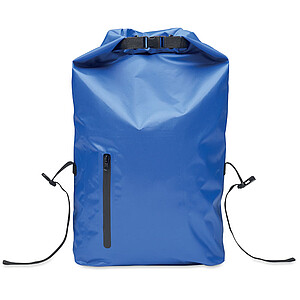 RPET 210D polyester waterproof rolltop backpack