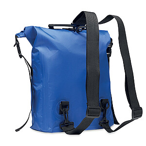 RPET 210D polyester waterproof rolltop backpack