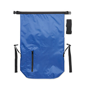RPET 210D polyester waterproof rolltop backpack