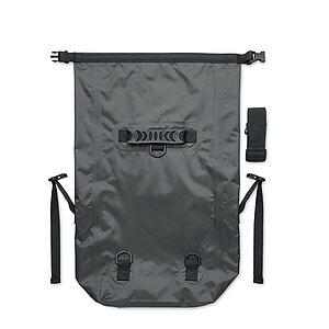 RPET 210D polyester waterproof rolltop backpack
