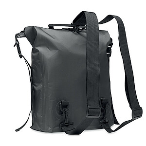 RPET 210D polyester waterproof rolltop backpack