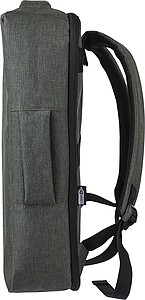 rPET (300D) polyester laptop backpack, green
