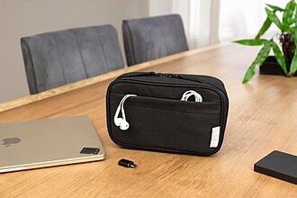 rPEt 300D polyester travel pouch Calix