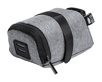 RPET bicycle seat bag, grey