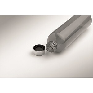 RPET bottle 1000ml, transparent grey
