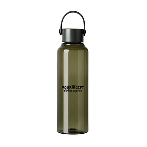 RPET bottle 550 ml, green