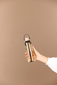 RPET bottle 550 ml, greige