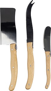 rPET charcutterie set, brown