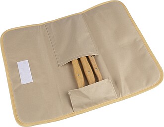 rPET charcutterie set, brown