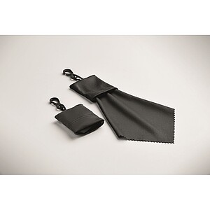 RPET cleaning cloth, black