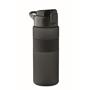 RPET drinking bottle 700ml, black