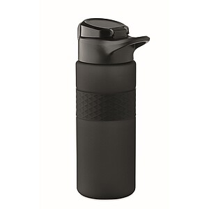 RPET drinking bottle 700ml, black