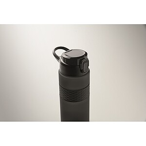 RPET drinking bottle 700ml, black